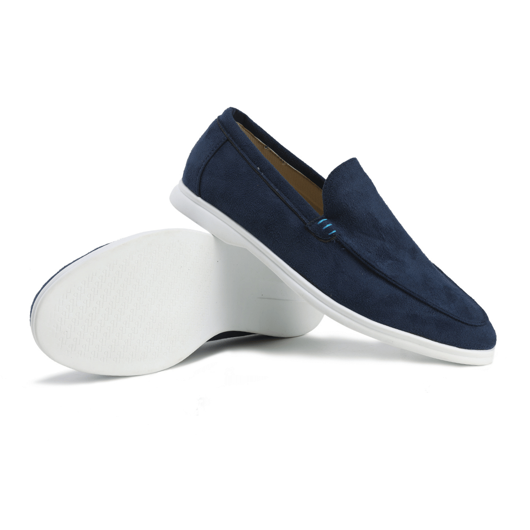 Niedrige Wildleder Slipper für Männer