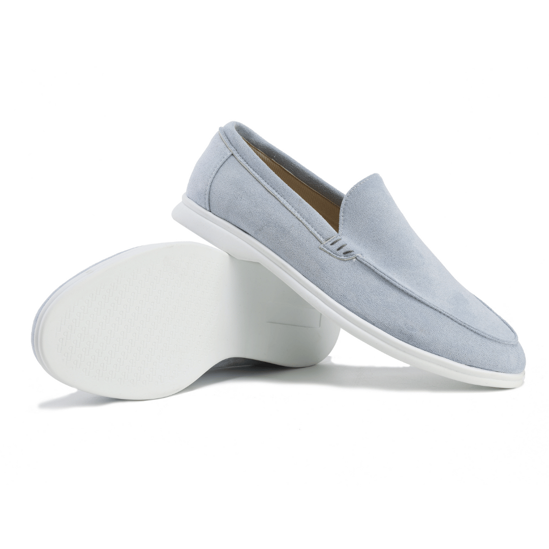 Niedrige Wildleder Slipper für Männer