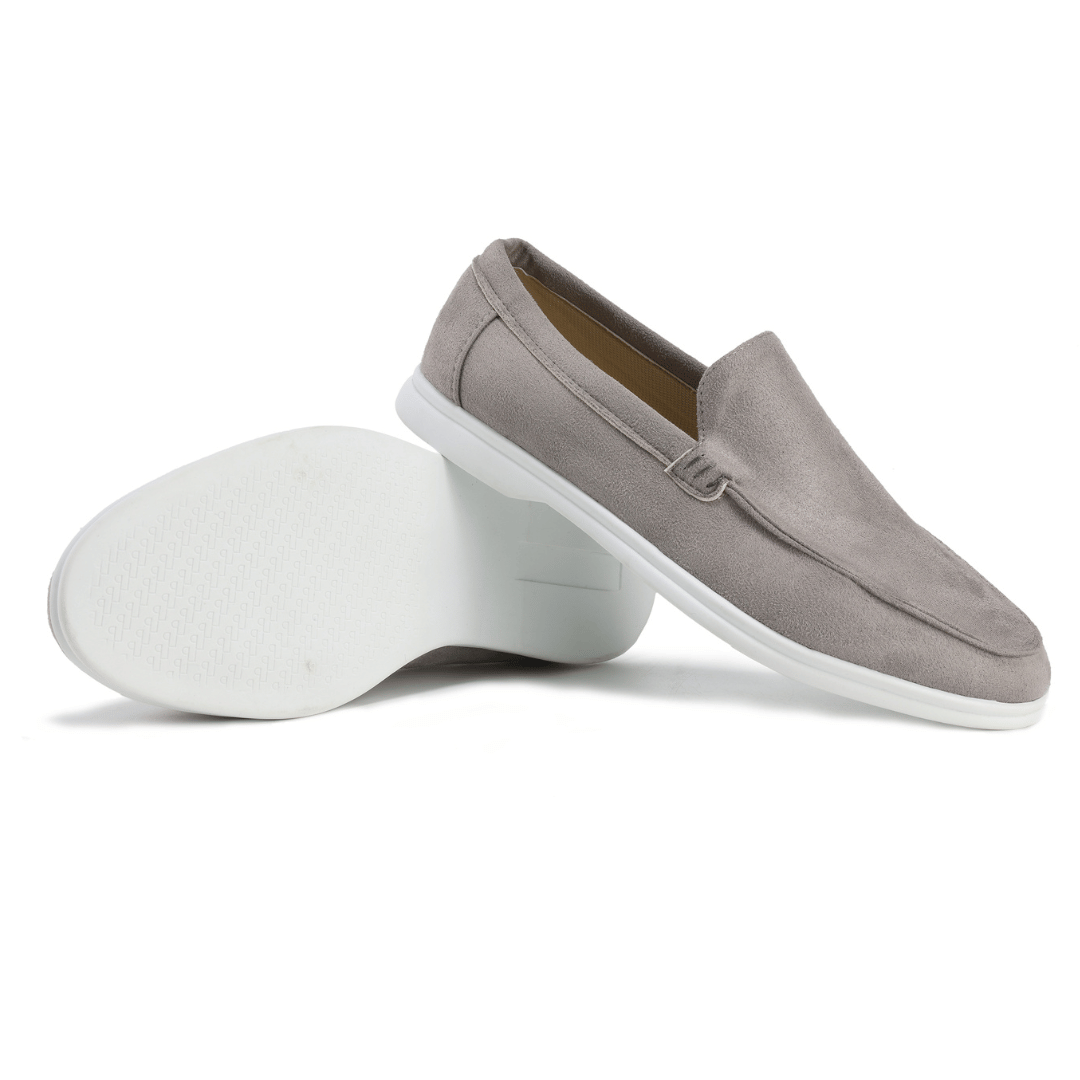 Niedrige Wildleder Slipper für Männer