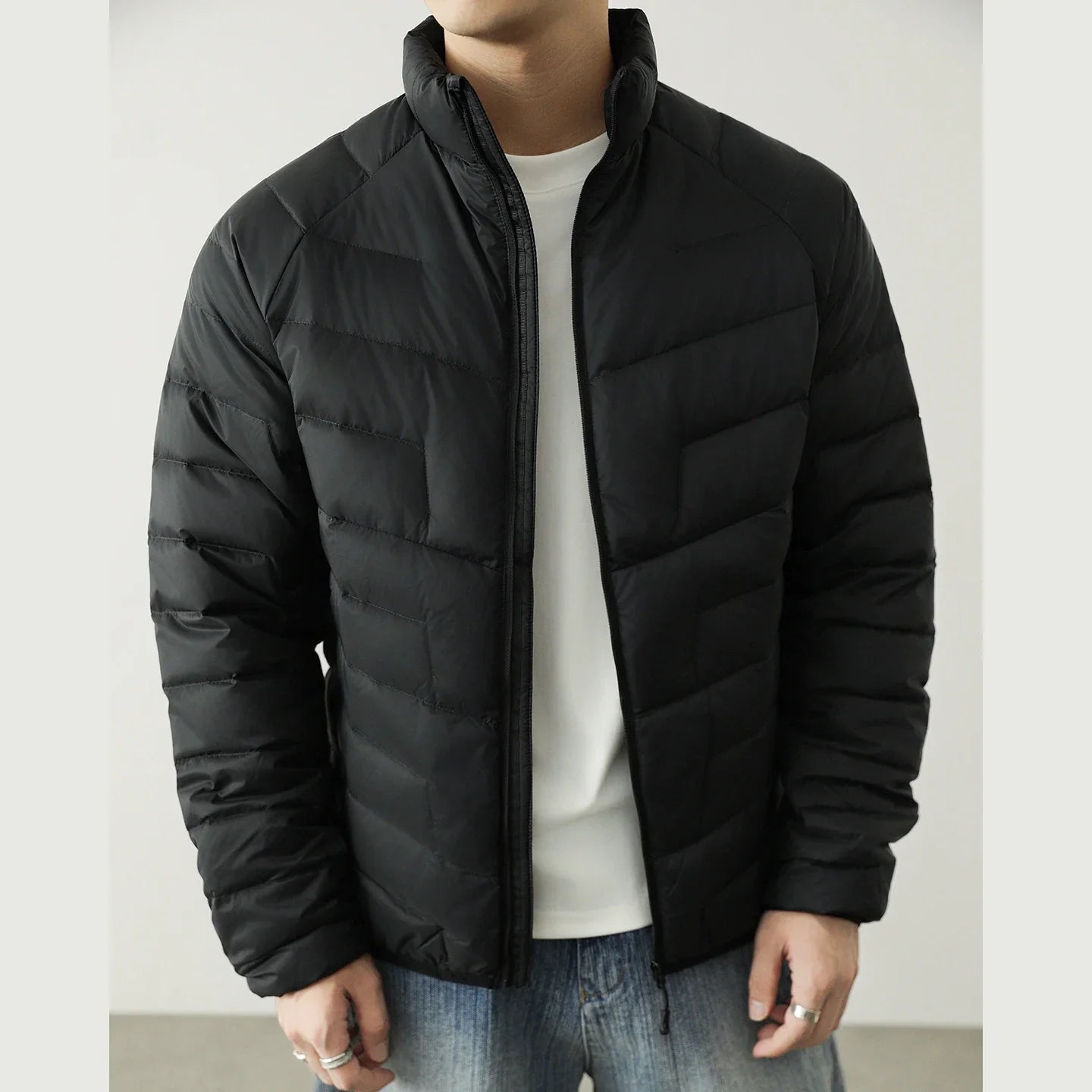 Luca Männerjacke | Winddicht, Leicht, Ideal für Winteraktivitäten