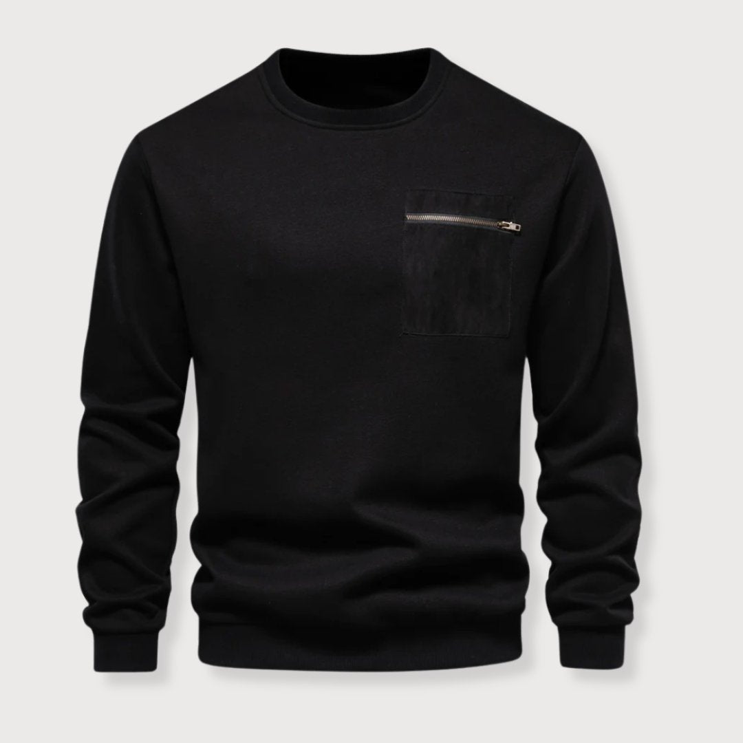 Luka | Moderner Rundhals-Pullover für Herren