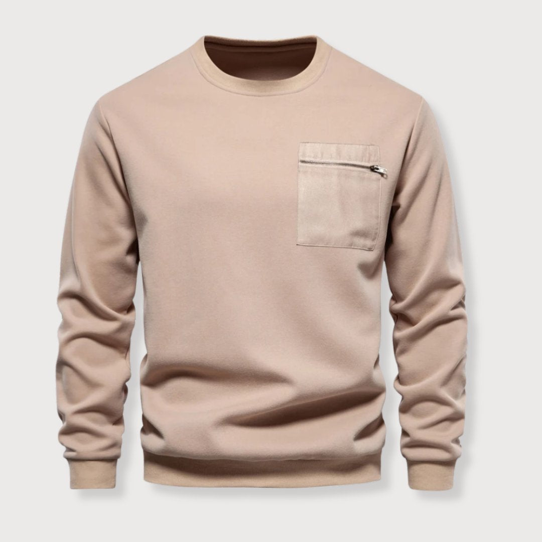 Luka | Moderner Rundhals-Pullover für Herren