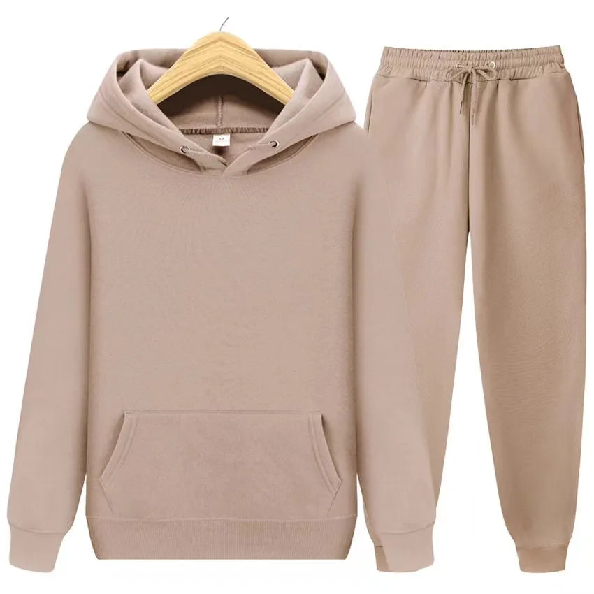 Max Herren Trainingsanzug | Oversize Baumwollmix, Sportlich