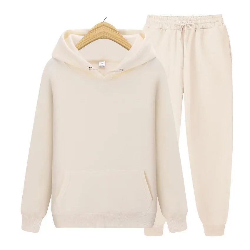Max Herren Trainingsanzug | Oversize Baumwollmix, Sportlich