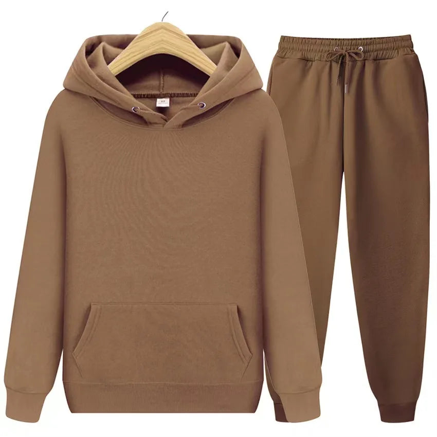 Max Herren Trainingsanzug | Oversize Baumwollmix, Sportlich