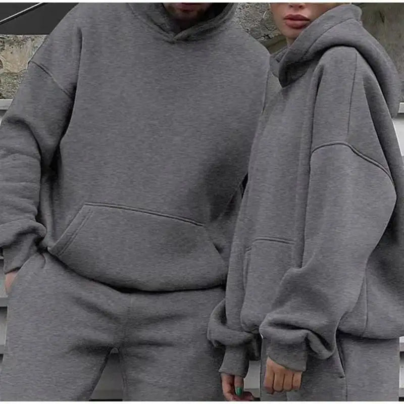 Max Herren Trainingsanzug | Oversize Baumwollmix, Sportlich