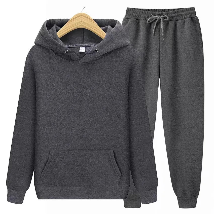Max Herren Trainingsanzug | Oversize Baumwollmix, Sportlich