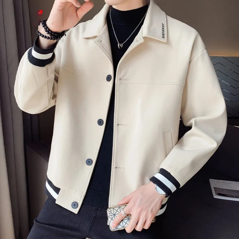 Max Herrenjacke | Wolle-Mischung, Schlanker Schnitt