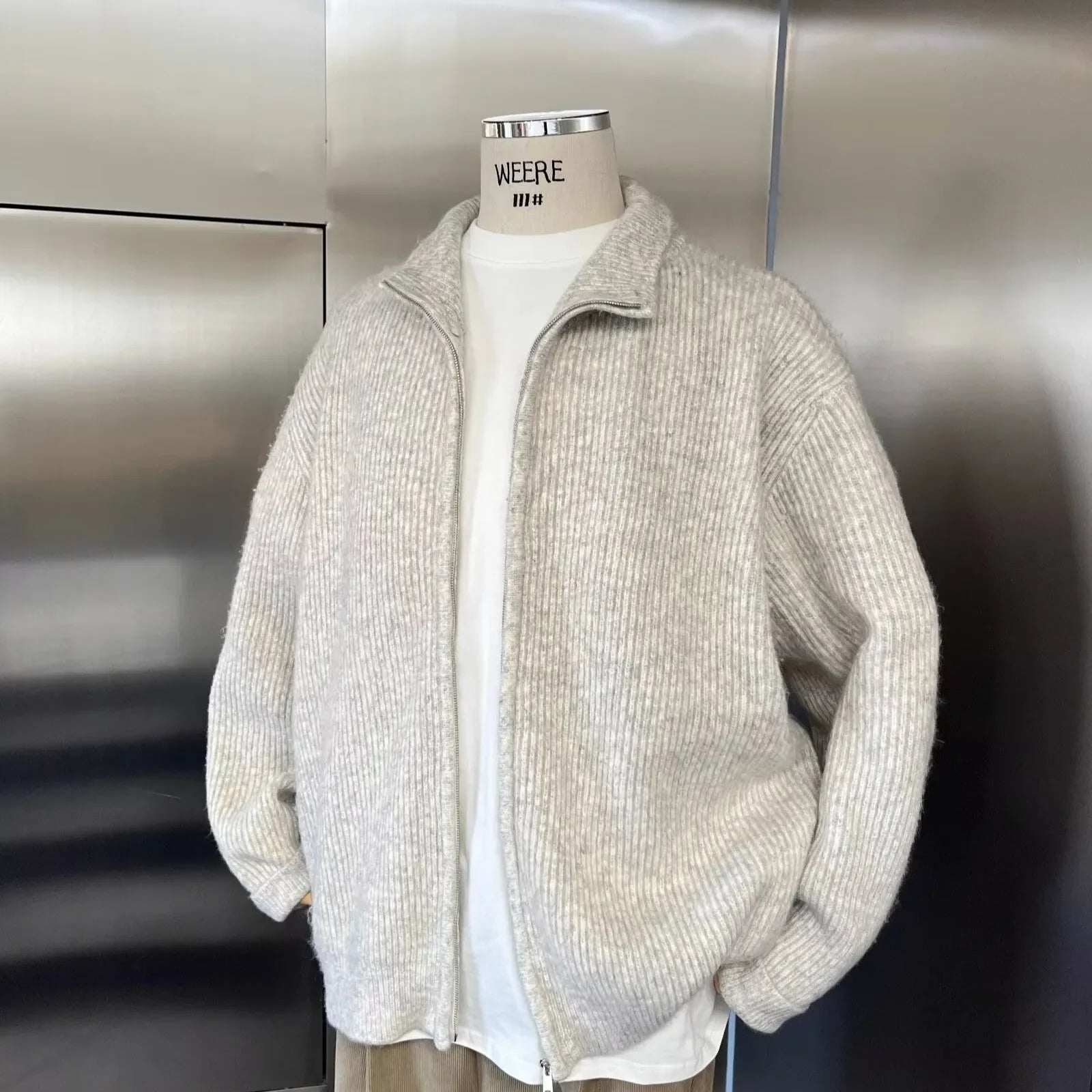 Max Männer Strickjacke | Hochwertige Baumwolle, Modern und Bequem