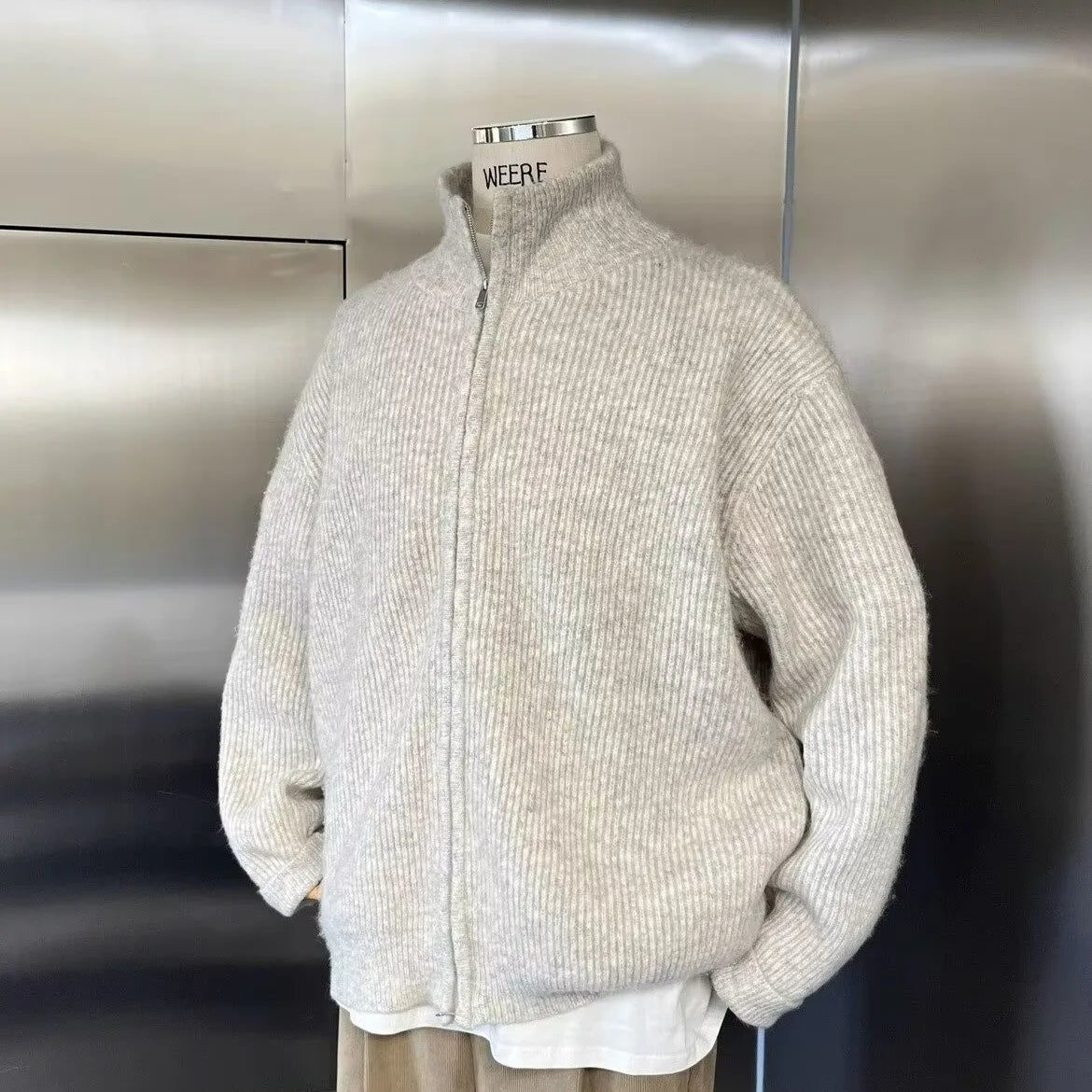 Max Männer Strickjacke | Hochwertige Baumwolle, Modern und Bequem