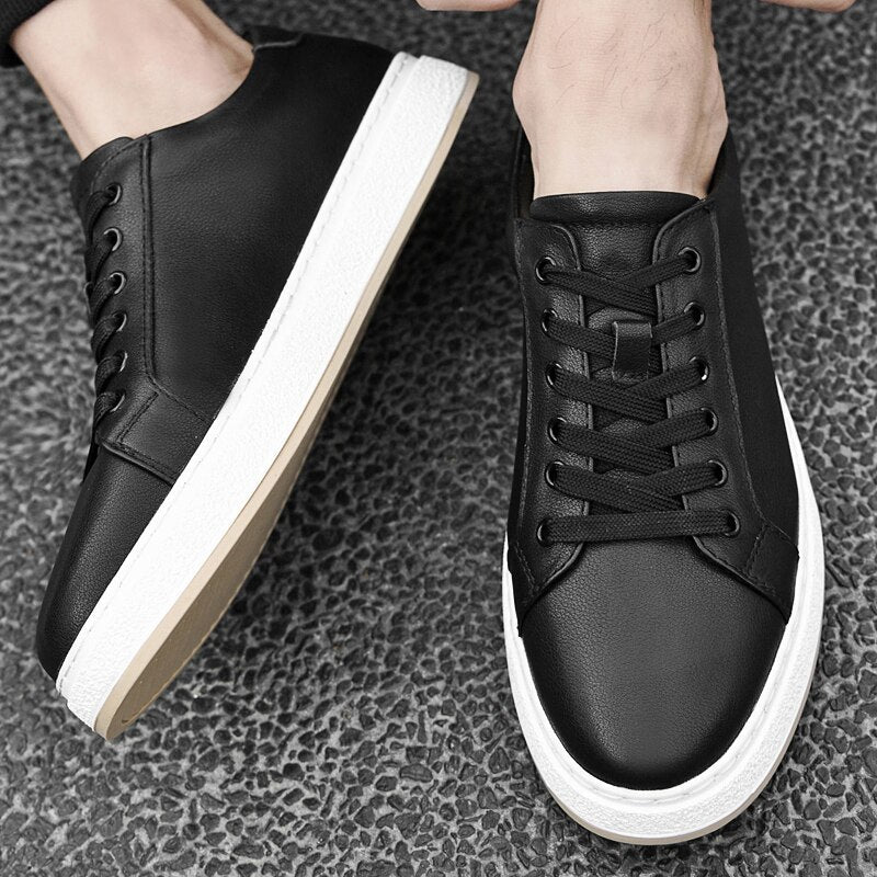 Herren Leder Freizeitschuhe