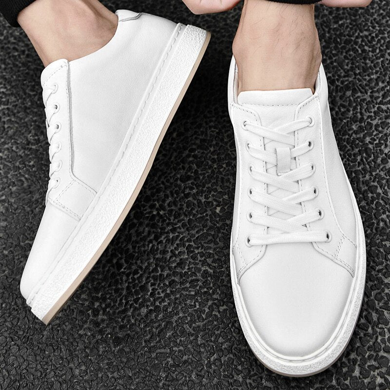 Herren Leder Freizeitschuhe