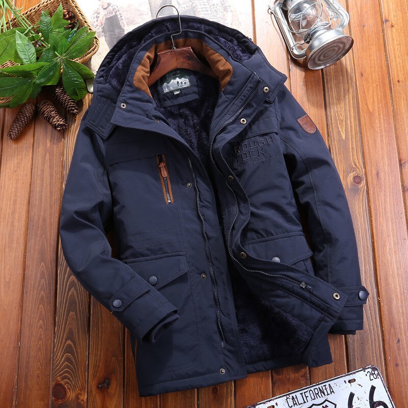 Herren Kapuzenwindbreaker Jacke