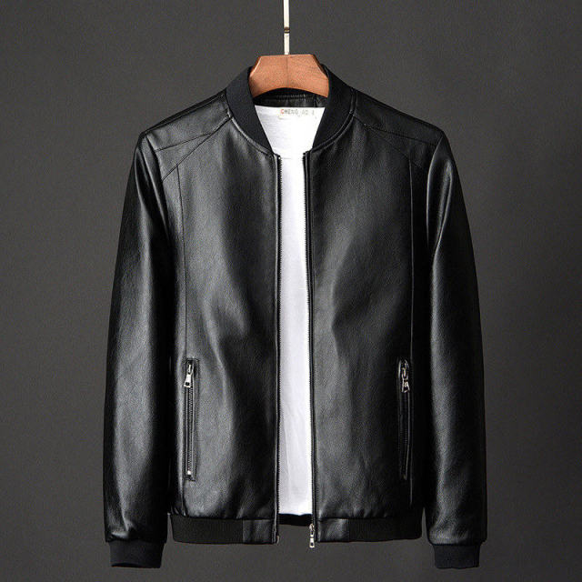Herrenjacke aus Leder