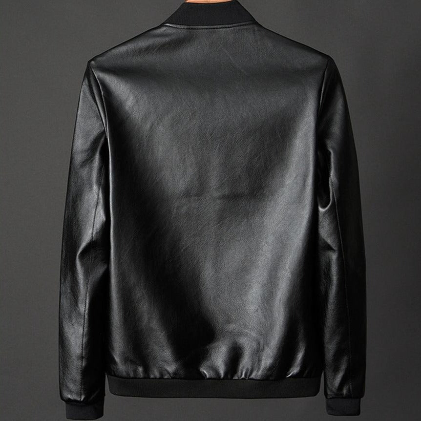 Herrenjacke aus Leder