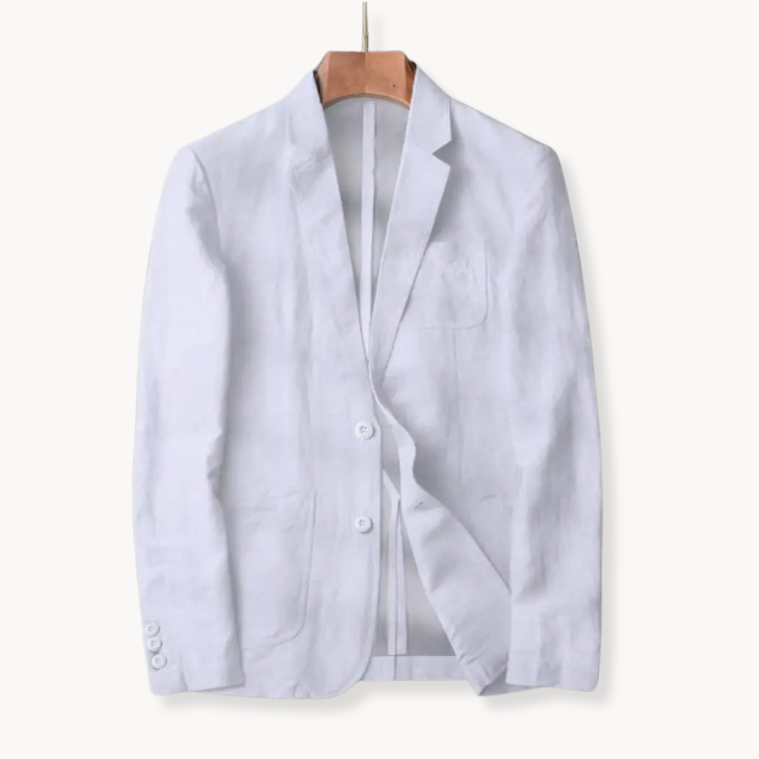 Herren Leinen Blazer Jacke für warmes Wetter