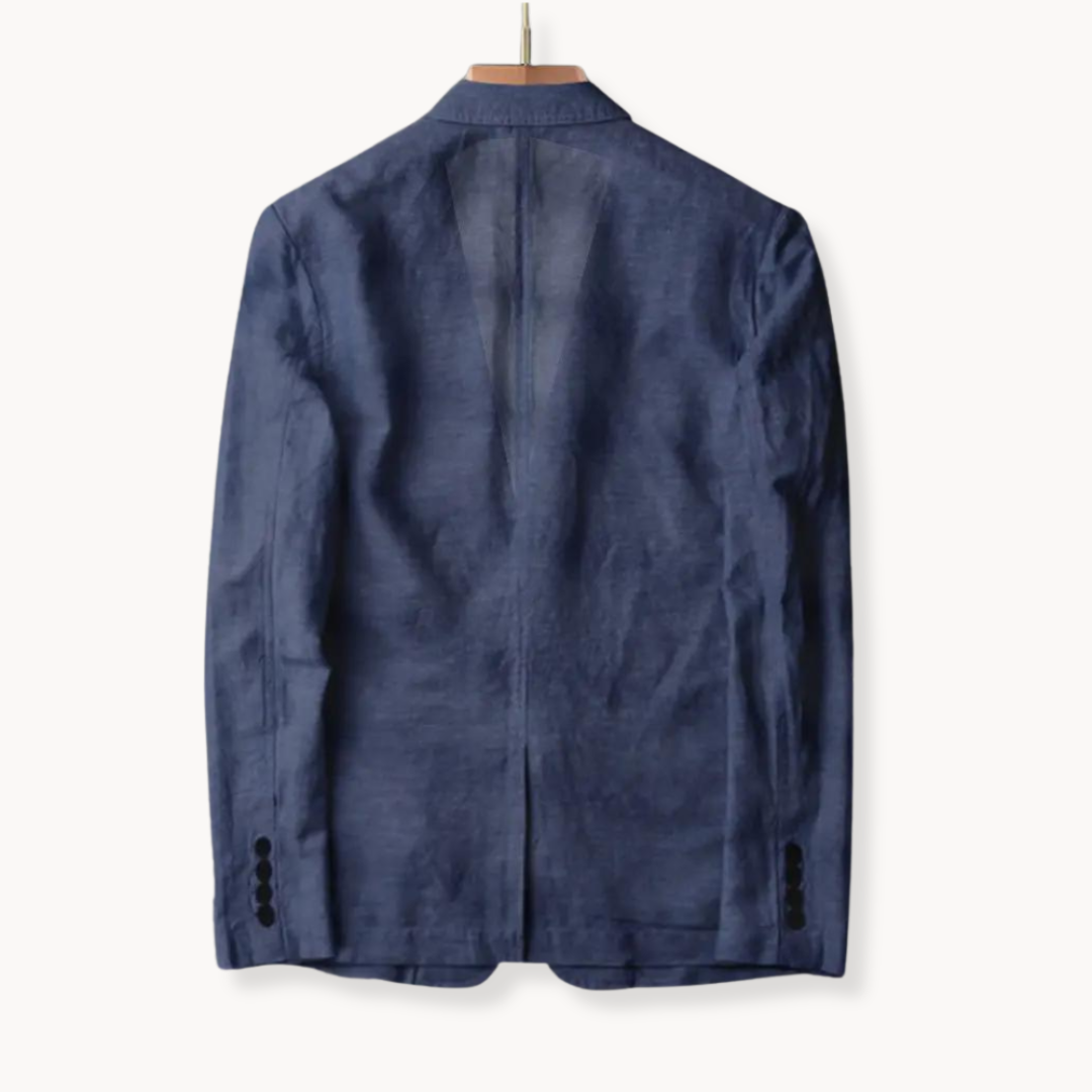 Herren Leinen Blazer Jacke für warmes Wetter