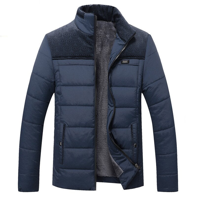 Herren Luxe Fleecejacke