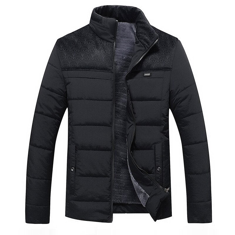 Herren Luxe Fleecejacke