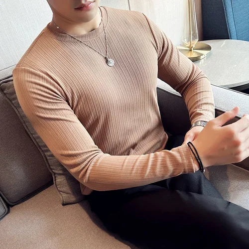 Herren Wollpullover