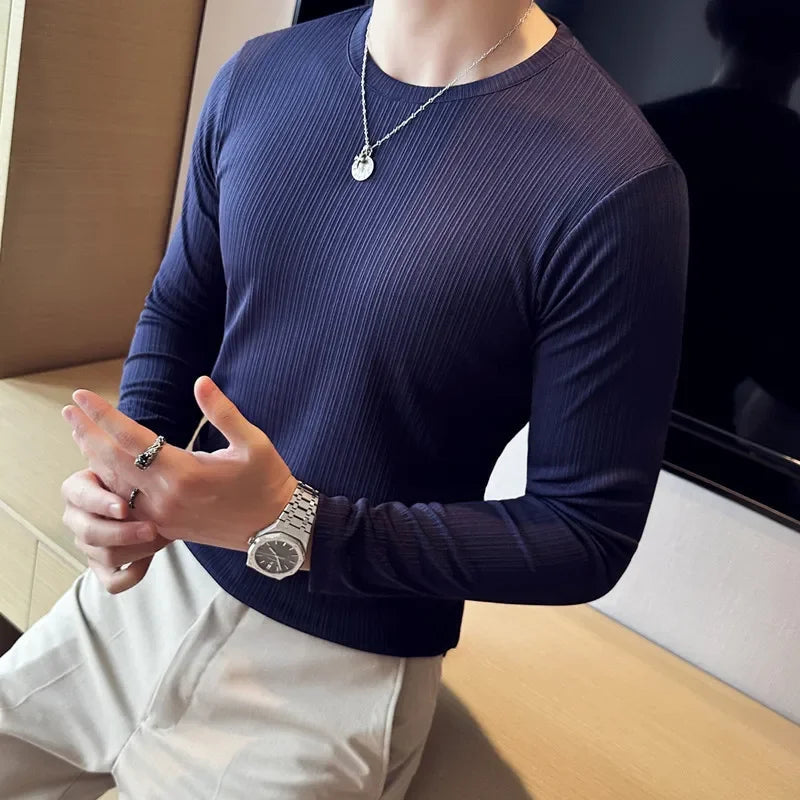 Herren Wollpullover