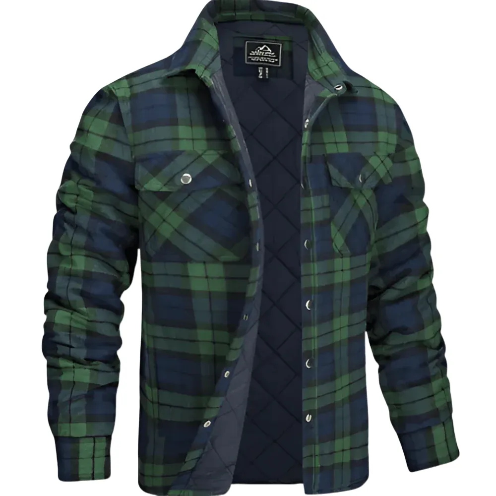 Herren Stepphemdjacke für Outdoor-Layering und Stil