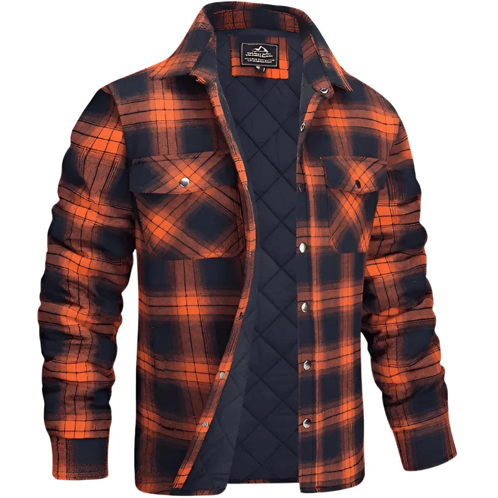 Herren Stepphemdjacke für Outdoor-Layering und Stil
