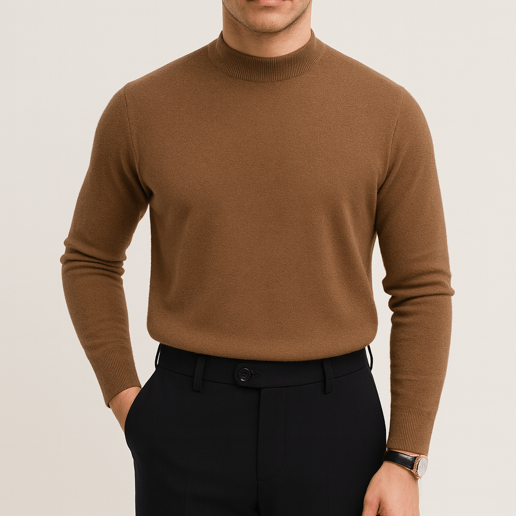 Herren Slim Strickpullover