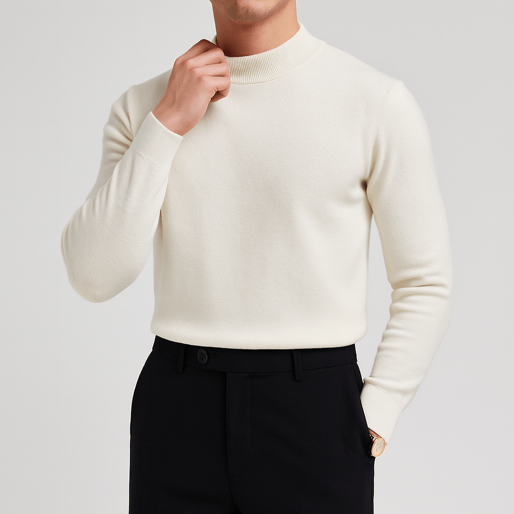 Herren Slim Strickpullover