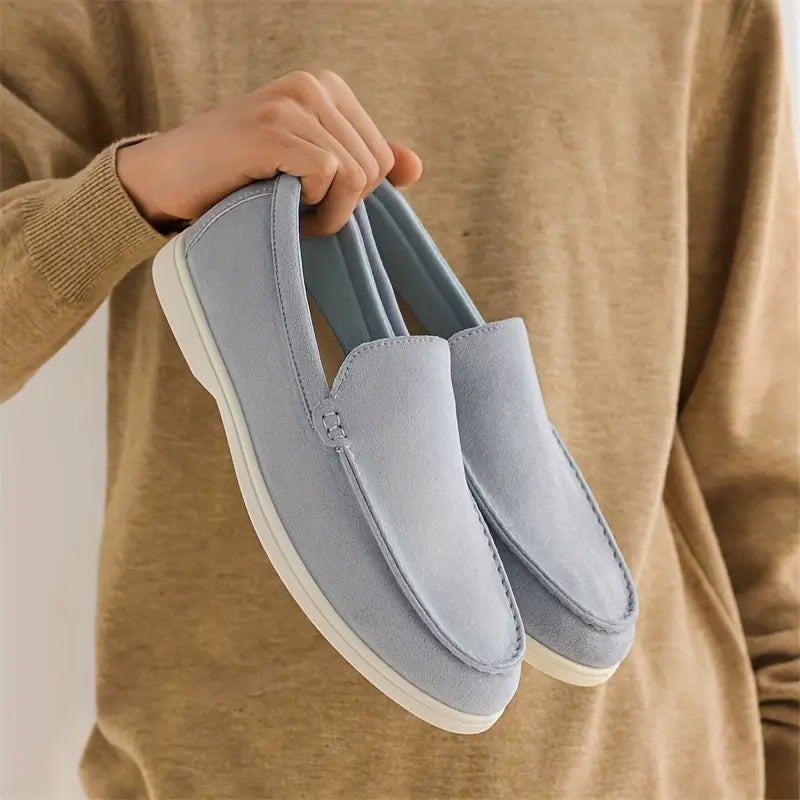 Herren Wildleder Slipper