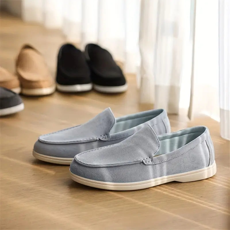 Herren Wildleder Slipper