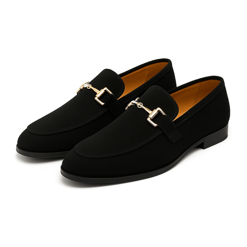 Herren Wildleder Penny Loafers - Bequeme Slipper