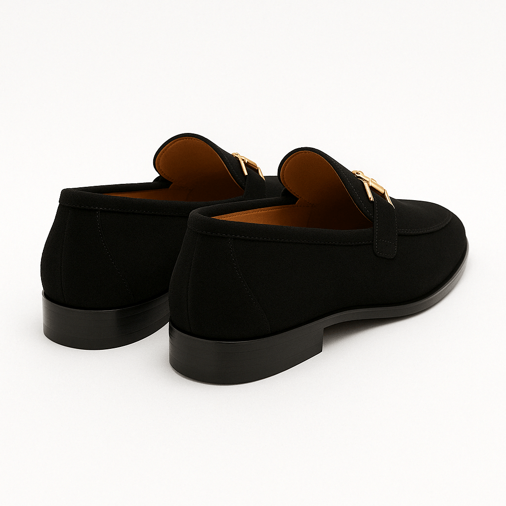 Herren Wildleder Penny Loafers - Bequeme Slipper