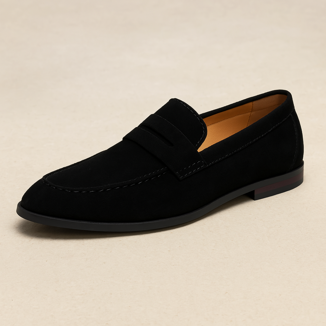 Herren Wildleder Penny Loafers
