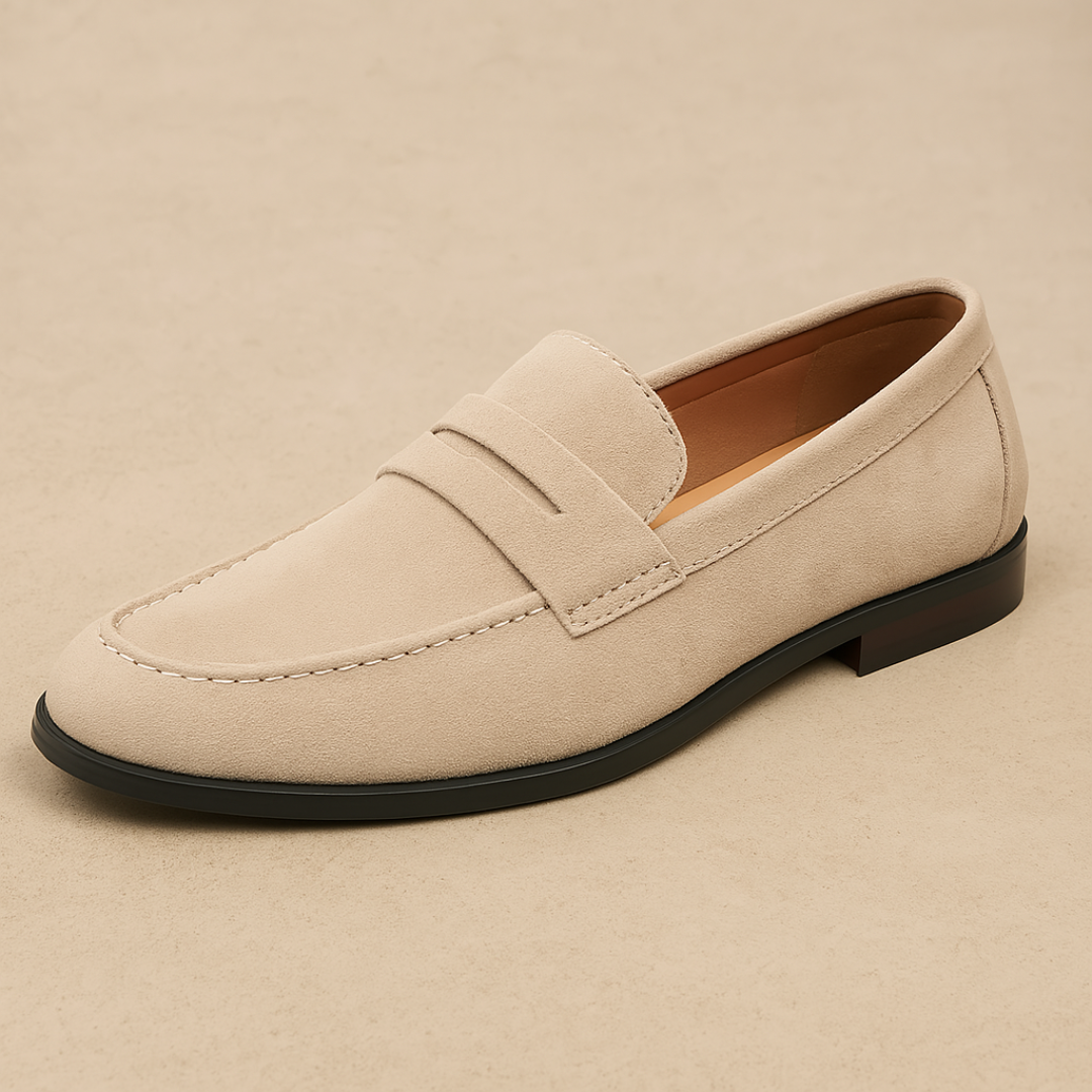 Herren Wildleder Penny Loafers