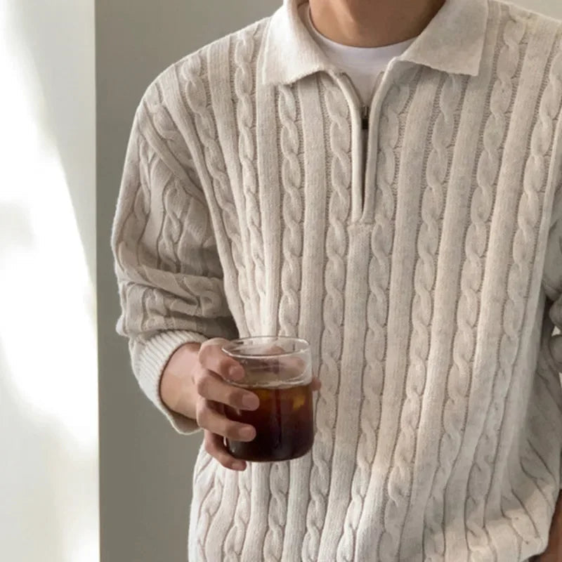 Herren Vintage Strickpullover