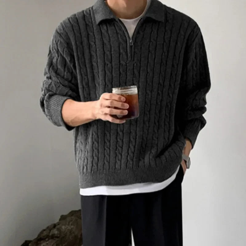 Herren Vintage Strickpullover