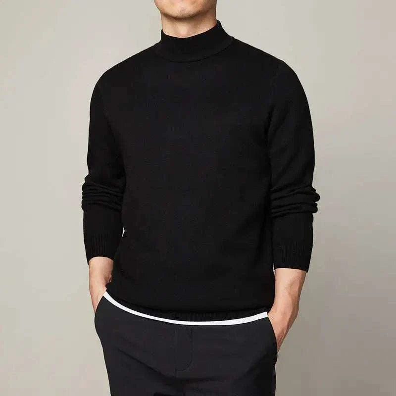 Herren Halbstecker Pullover