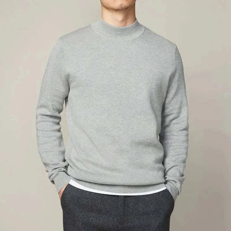Herren Halbstecker Pullover