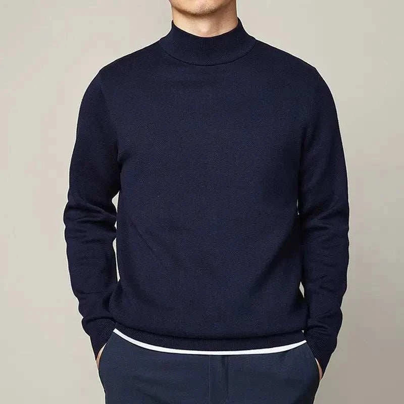 Herren Halbstecker Pullover