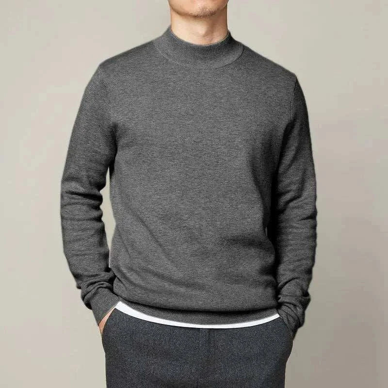 Herren Halbstecker Pullover