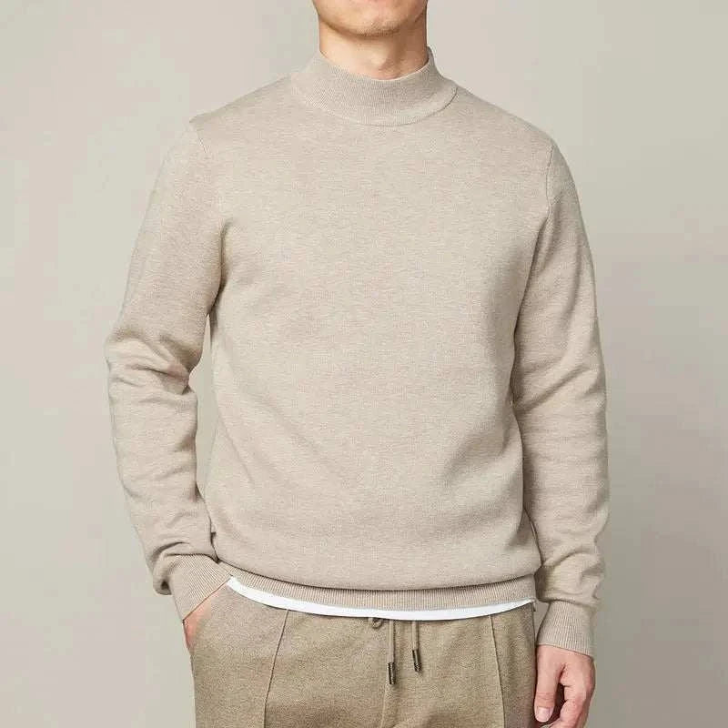Herren Halbstecker Pullover