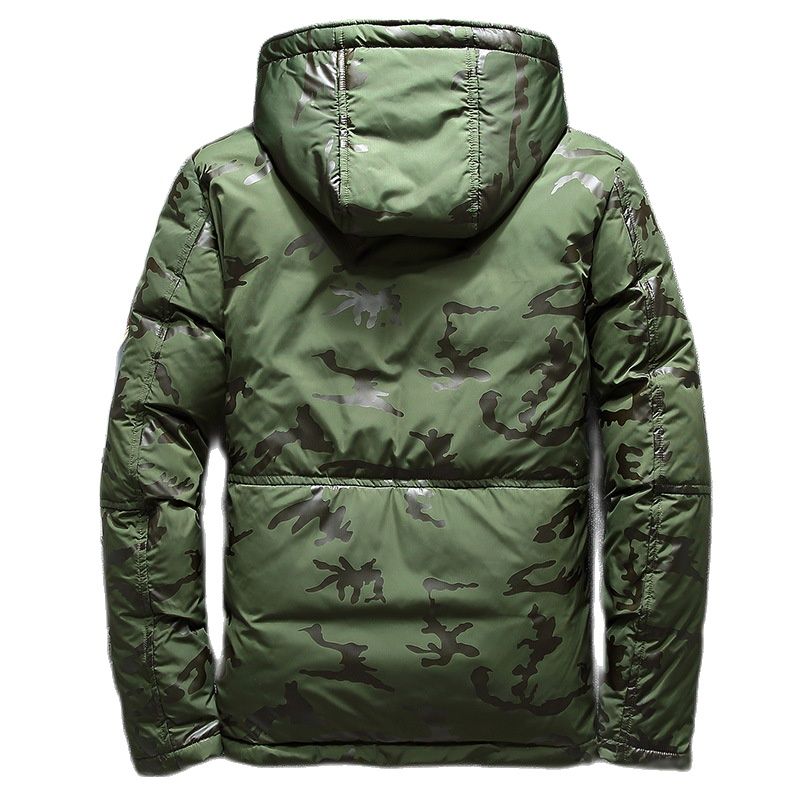 Herren Camouflage Winterjacke