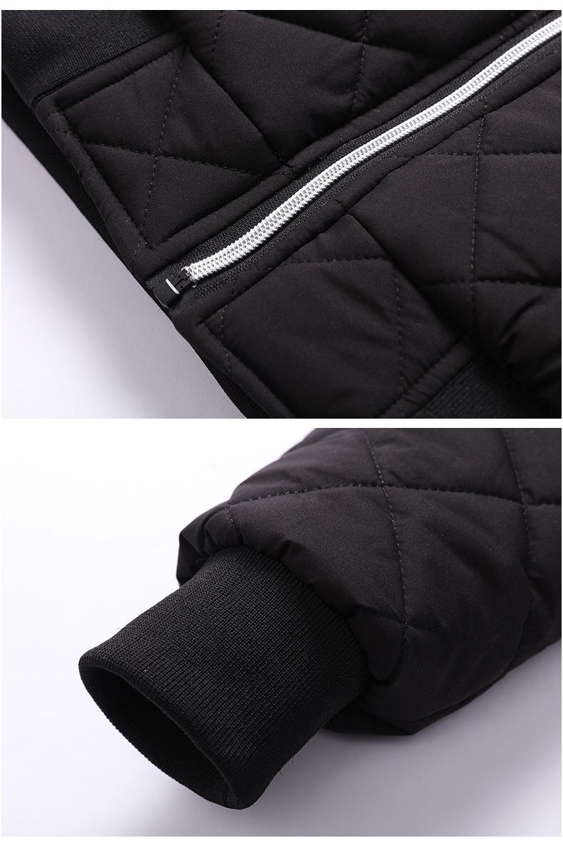Herren Slim Fit Winterjacke