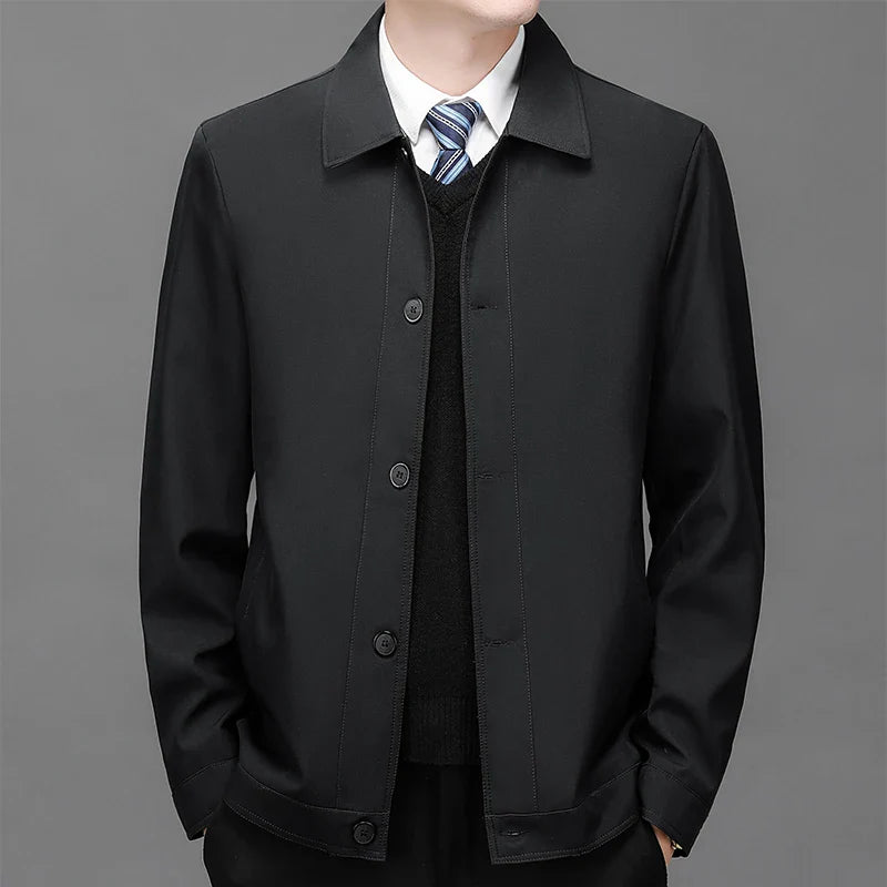 Miko Herrenjacke | Einfarbig, Bequeme Passform