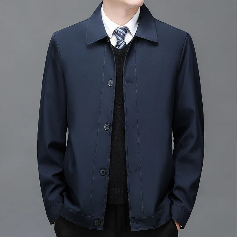 Miko Herrenjacke | Einfarbig, Bequeme Passform