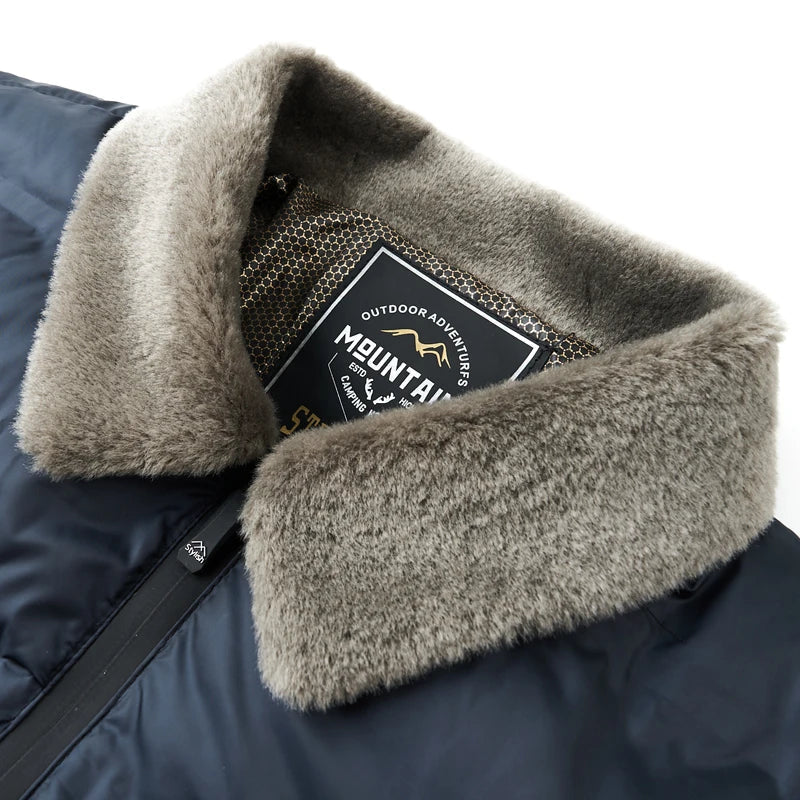 Milo Herren Parka | Dick, Wasserabweisend, Winterparka für kalte Tage
