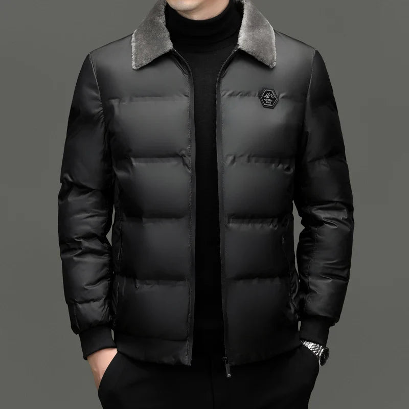Milo Herren Parka | Dick, Wasserabweisend, Winterparka für kalte Tage