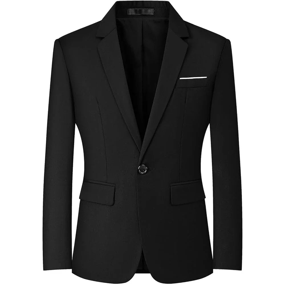 Milo Herren Sakko | Stretchstoff, Slim Fit, Elegant