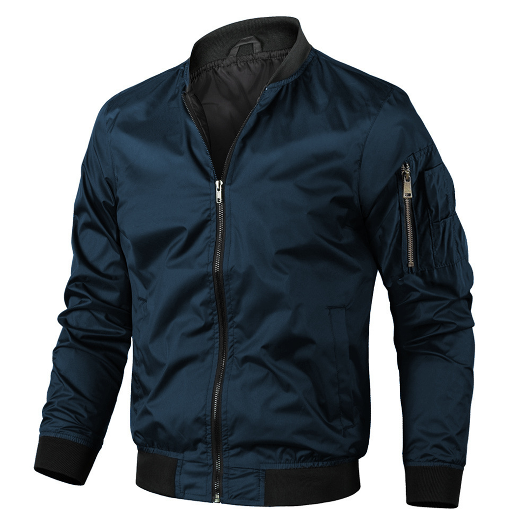 Herren Baumwoll Bomberjacke